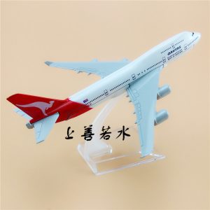 Mô hình máy bay Quatas airlines 16cm-0