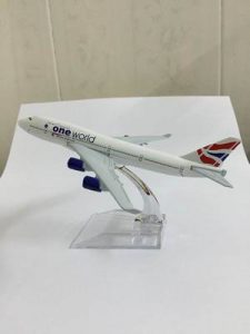 Mô hình máy bay British Airways 16cm-4705